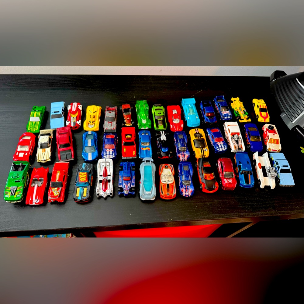 Hot wheels car collection